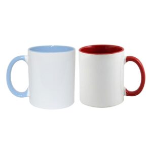 Customized Photo Printed 3 Tone Coffee Mug