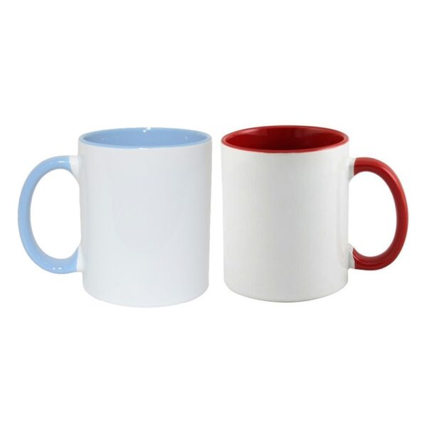 Customized Photo Printed 3 Tone Coffee Mug